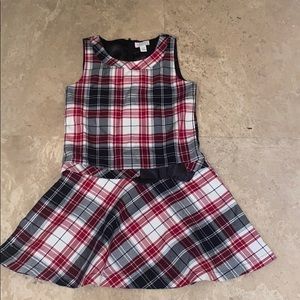 Kids Plaid Dress✨